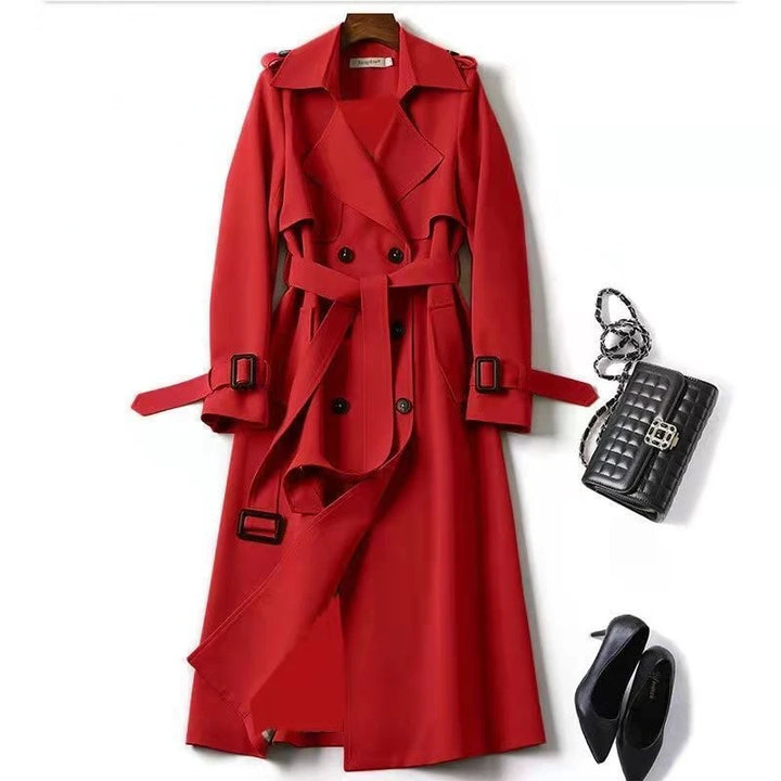 Dania Double-Breasted Trench Coat