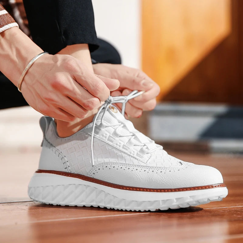 Nimbus Leather Brogue Sneakers