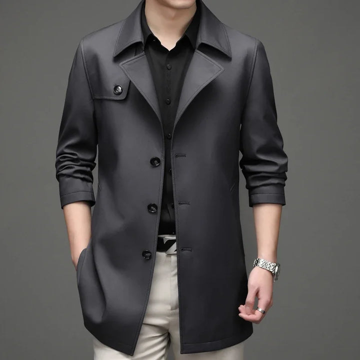 The Alessio Business Trench Coat