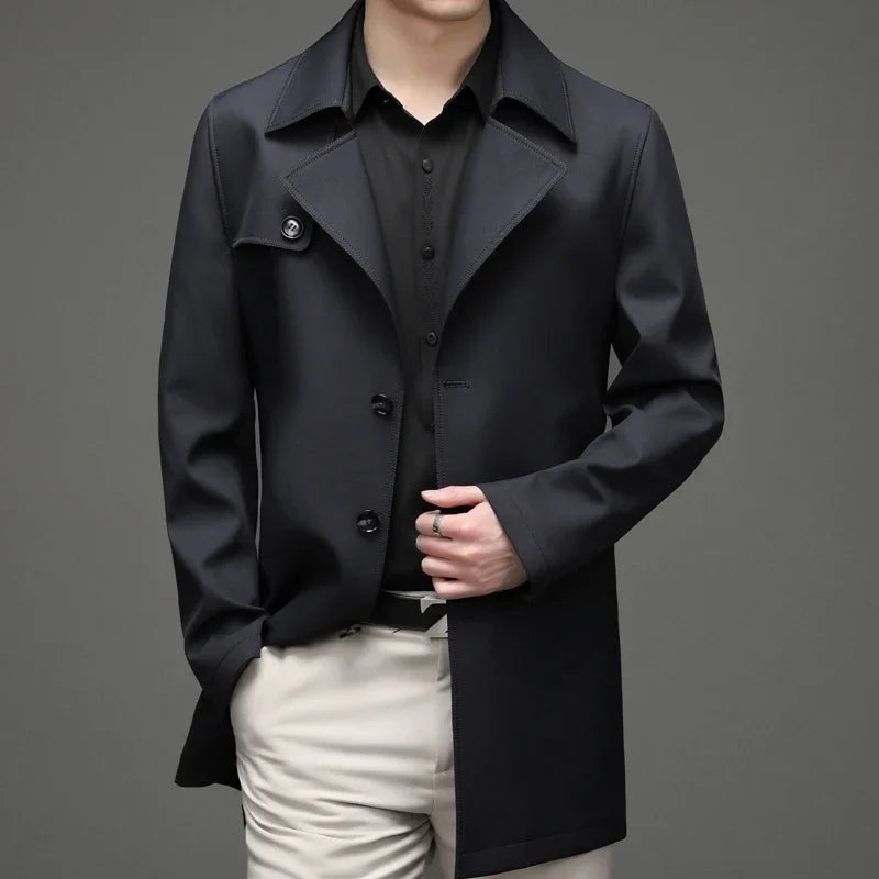 The Alessio Business Trench Coat