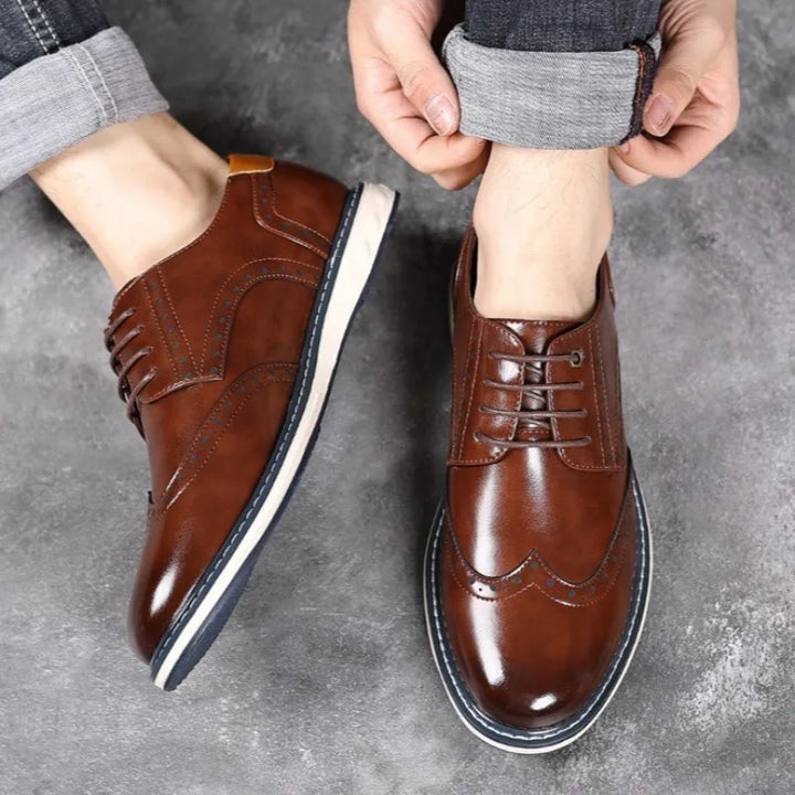 Jefferson Wingtip Brogue Derby