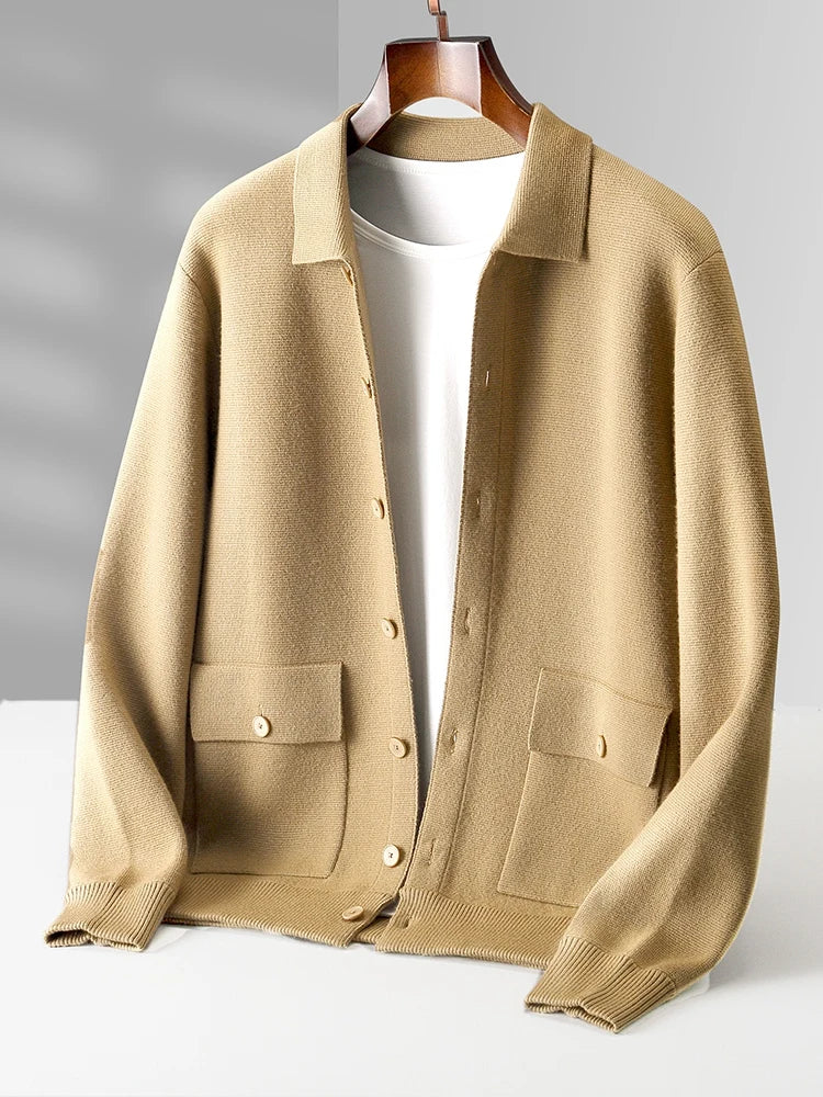 Giorgio Bello Merino Wool Cardigan
