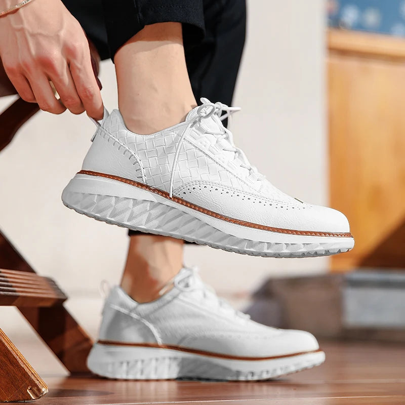 Nimbus Leather Brogue Sneakers
