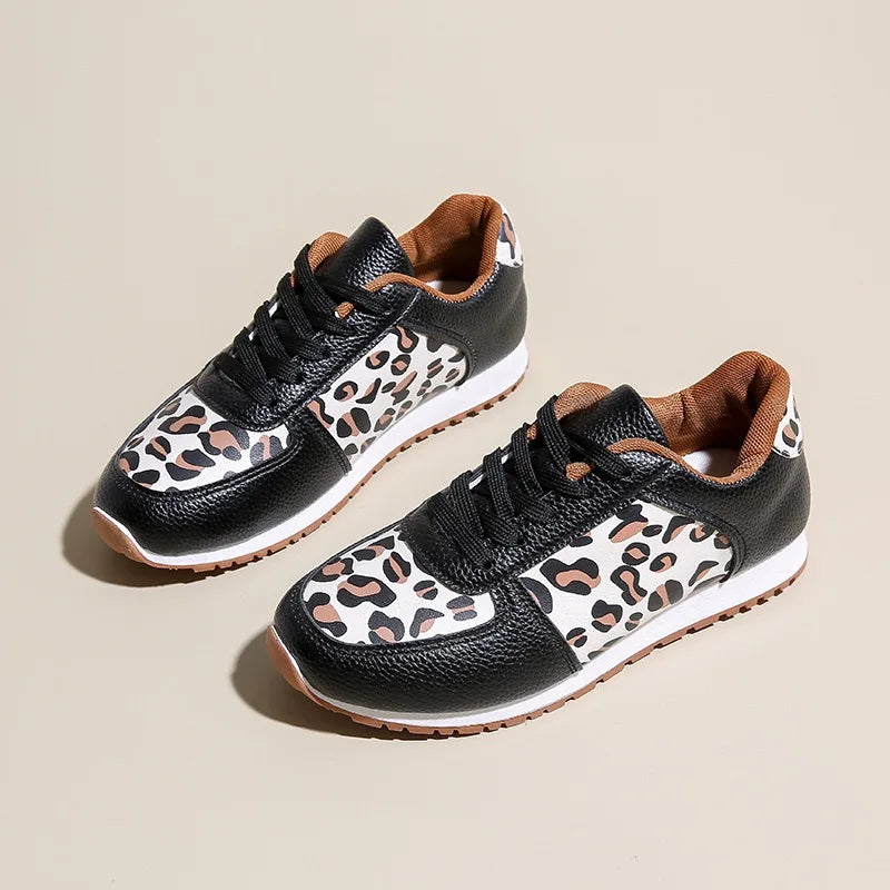 Leanna Leopard Sneakers