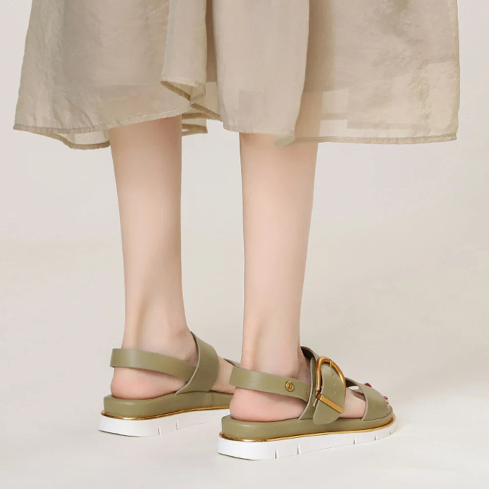 Pomona Slingback Low Platform Sandal