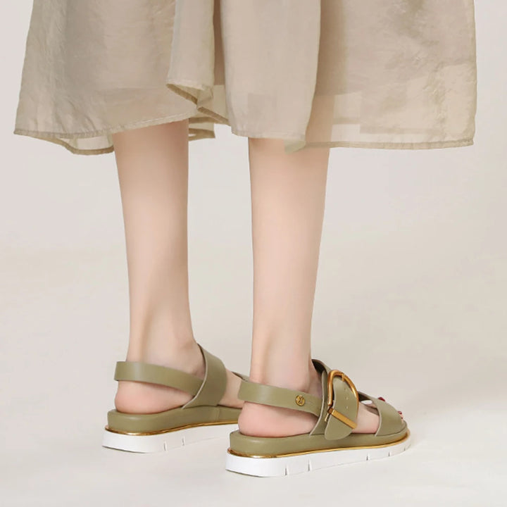 Pomona Slingback Low Platform Sandal