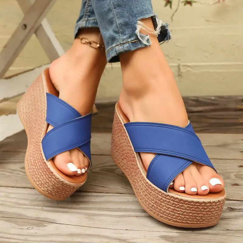 Jess Platform Wedge Sandal