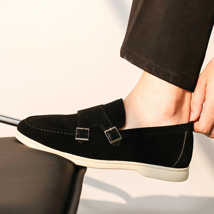 Darren Double Monk Strap Loafer