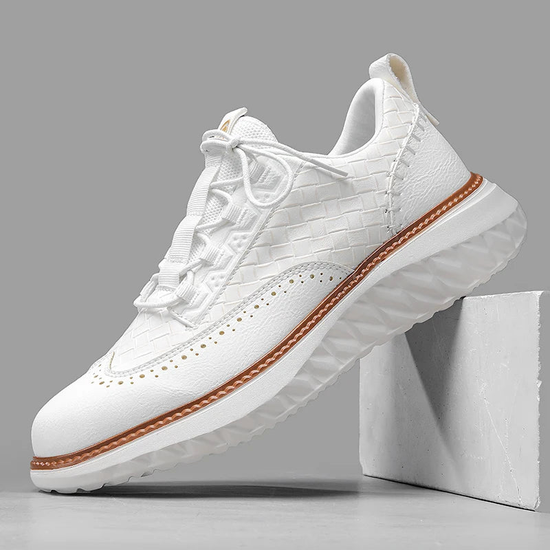 Nimbus Leather Brogue Sneakers