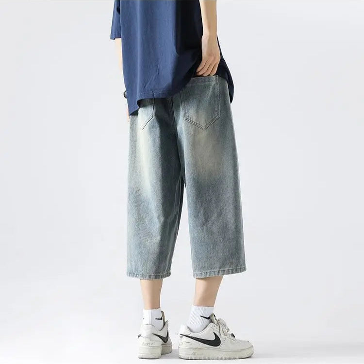 Santa Monica Baggy Jean Shorts