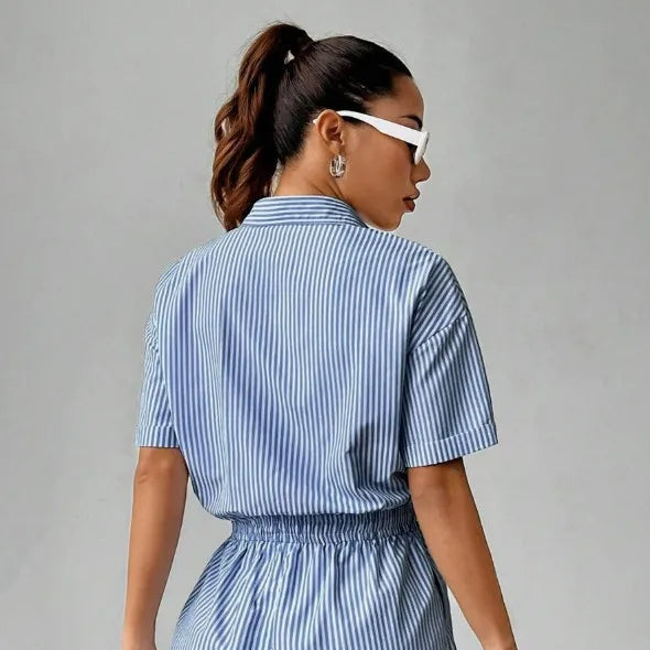 Camila Cinched Waist Romper