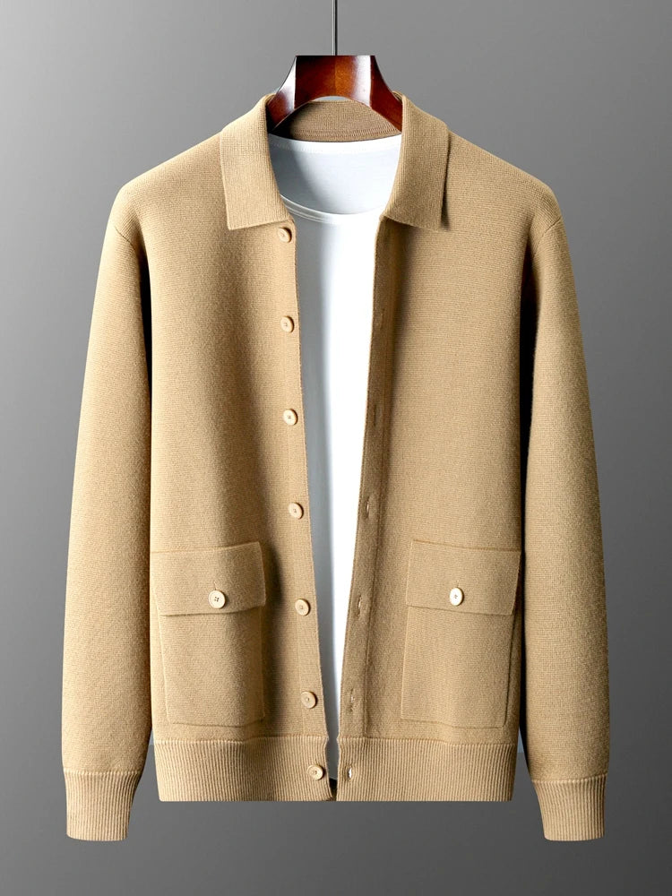 Giorgio Bello Merino Wool Cardigan