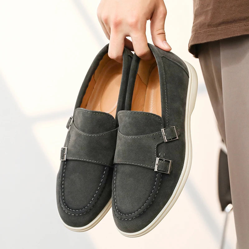 Darren Double Monk Strap Loafer