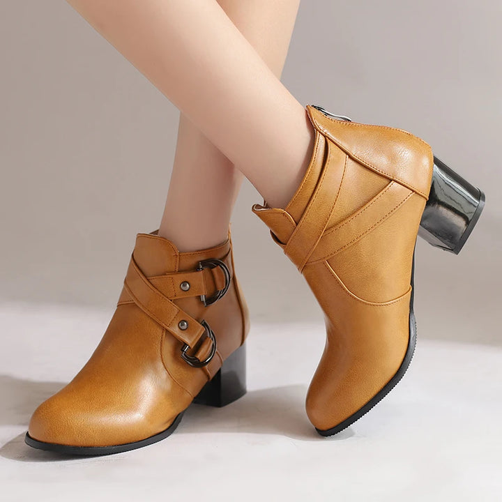 Bella Buckle Ankle Boot