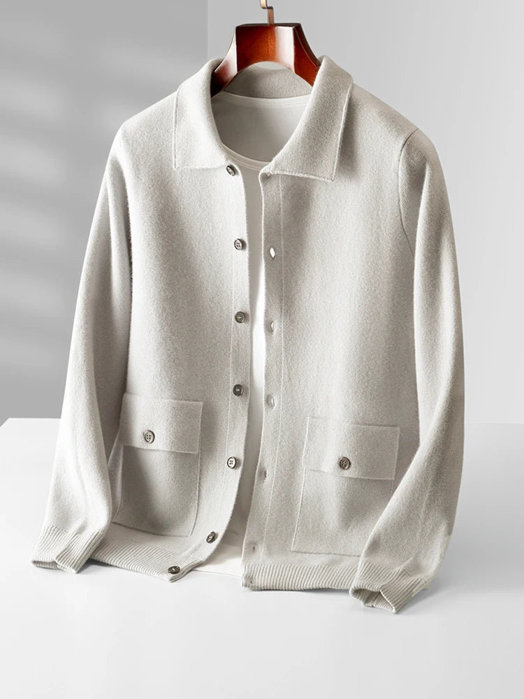 Giorgio Bello Merino Wool Cardigan
