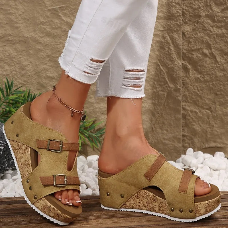 Tammi Wedge Platform Sandals