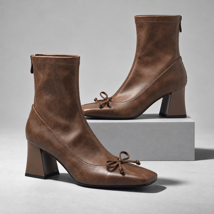 Bella Bow Ankle Boot