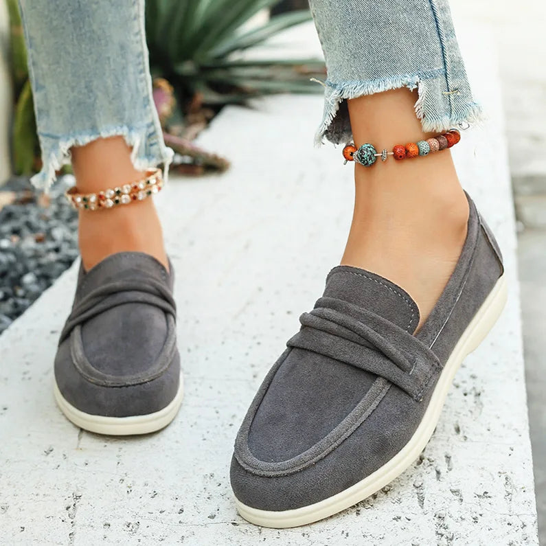 Sandra Suede Loafer