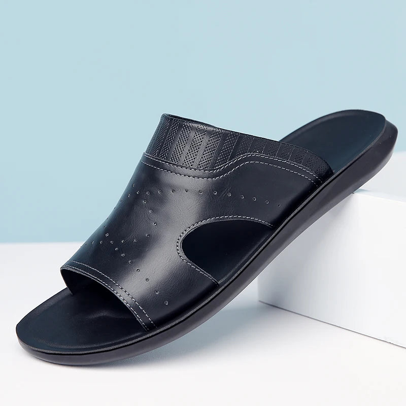 Mykonos Leather Sandal
