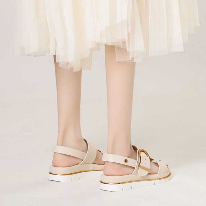Pomona Slingback Low Platform Sandal