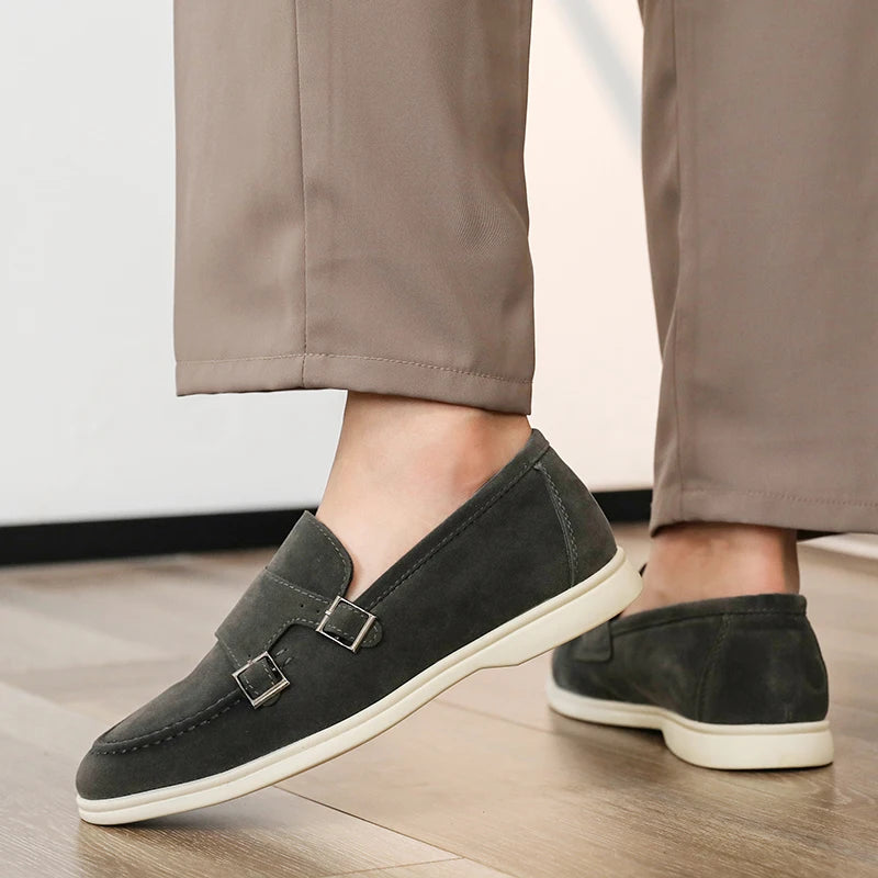 Darren Double Monk Strap Loafer