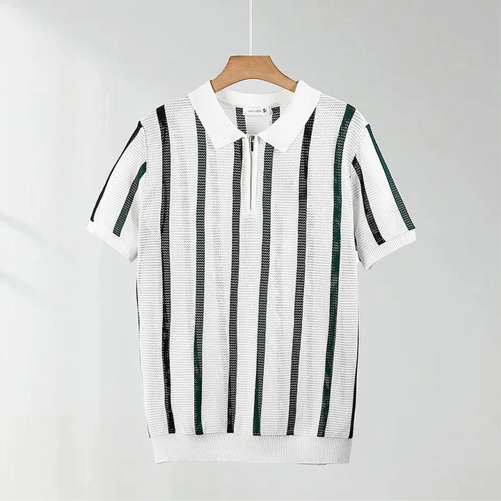 Nolan Open Knit Polo