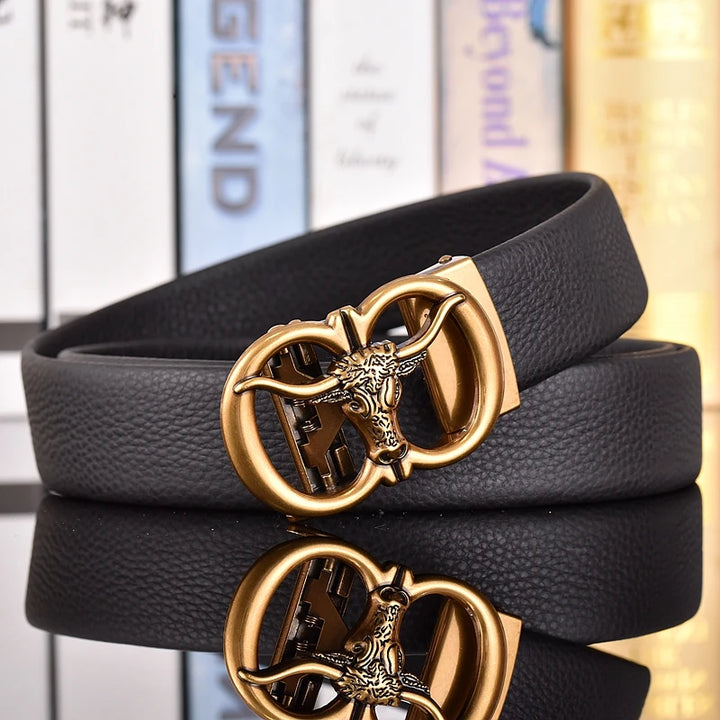 Amarillo Cowhide Leather Belt