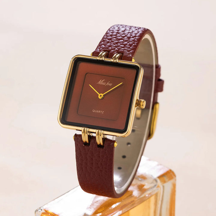 The "Elaine" Leather Strap Watch, 30mm