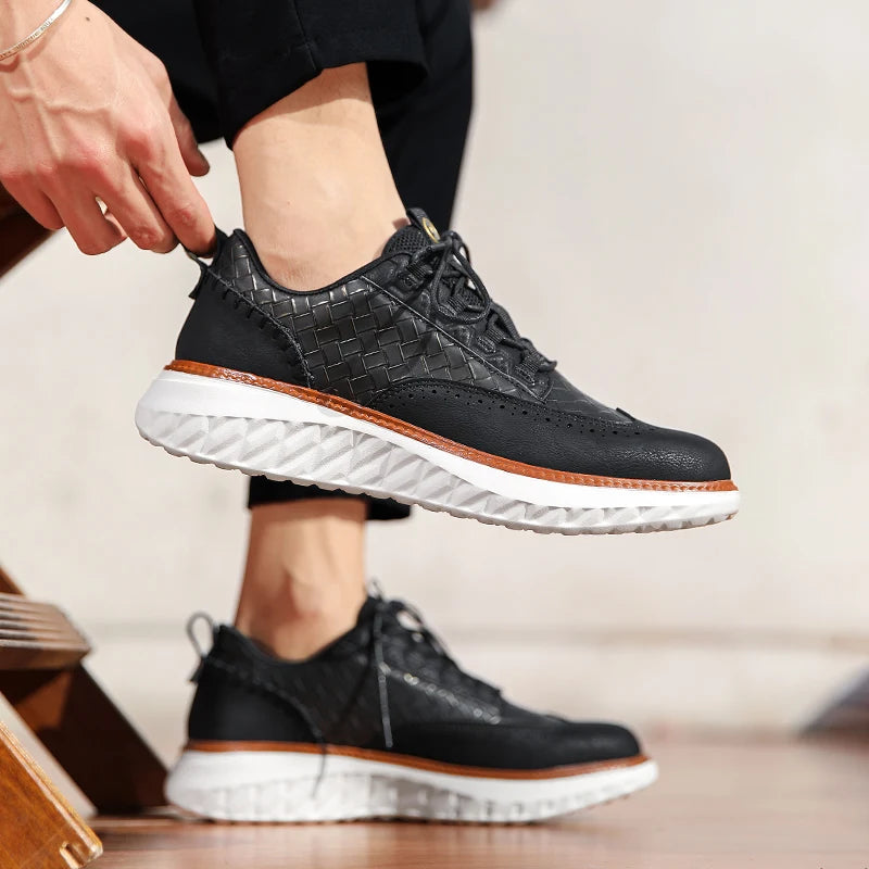 Nimbus Leather Brogue Sneakers