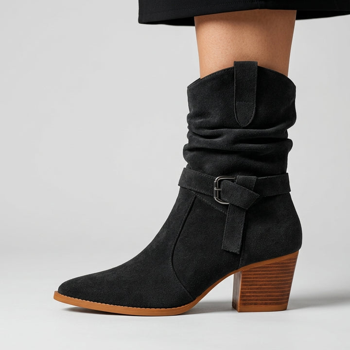 Reese Slouch Buckle Boot