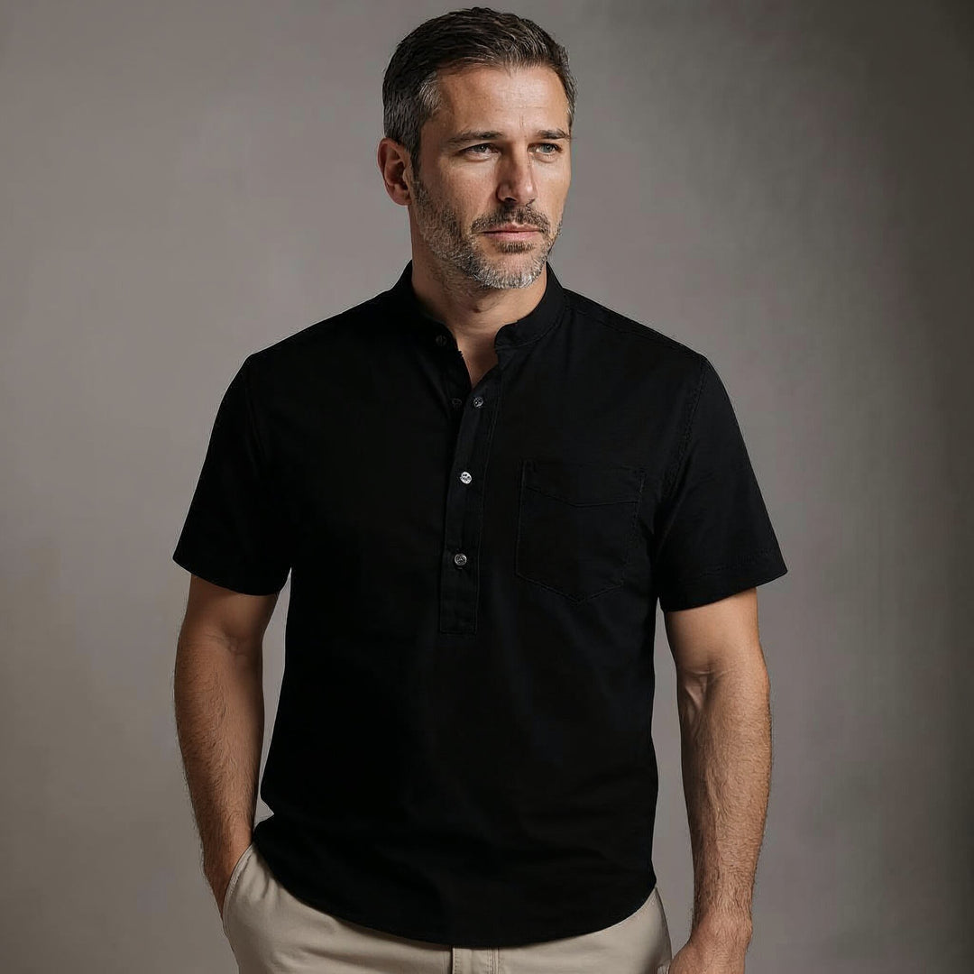 Calvin Coastal Cotton-Linen Shirt