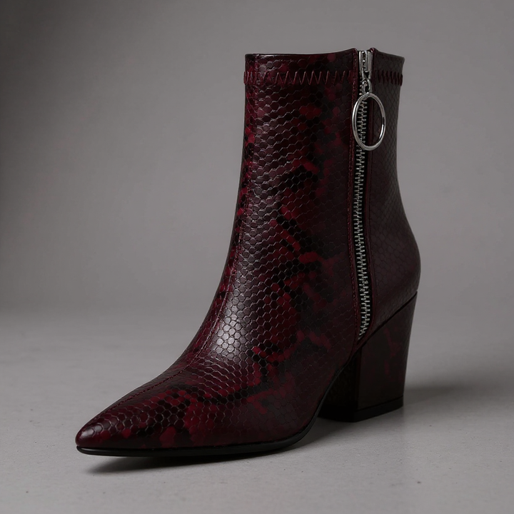 Sama Snakeskin Boot