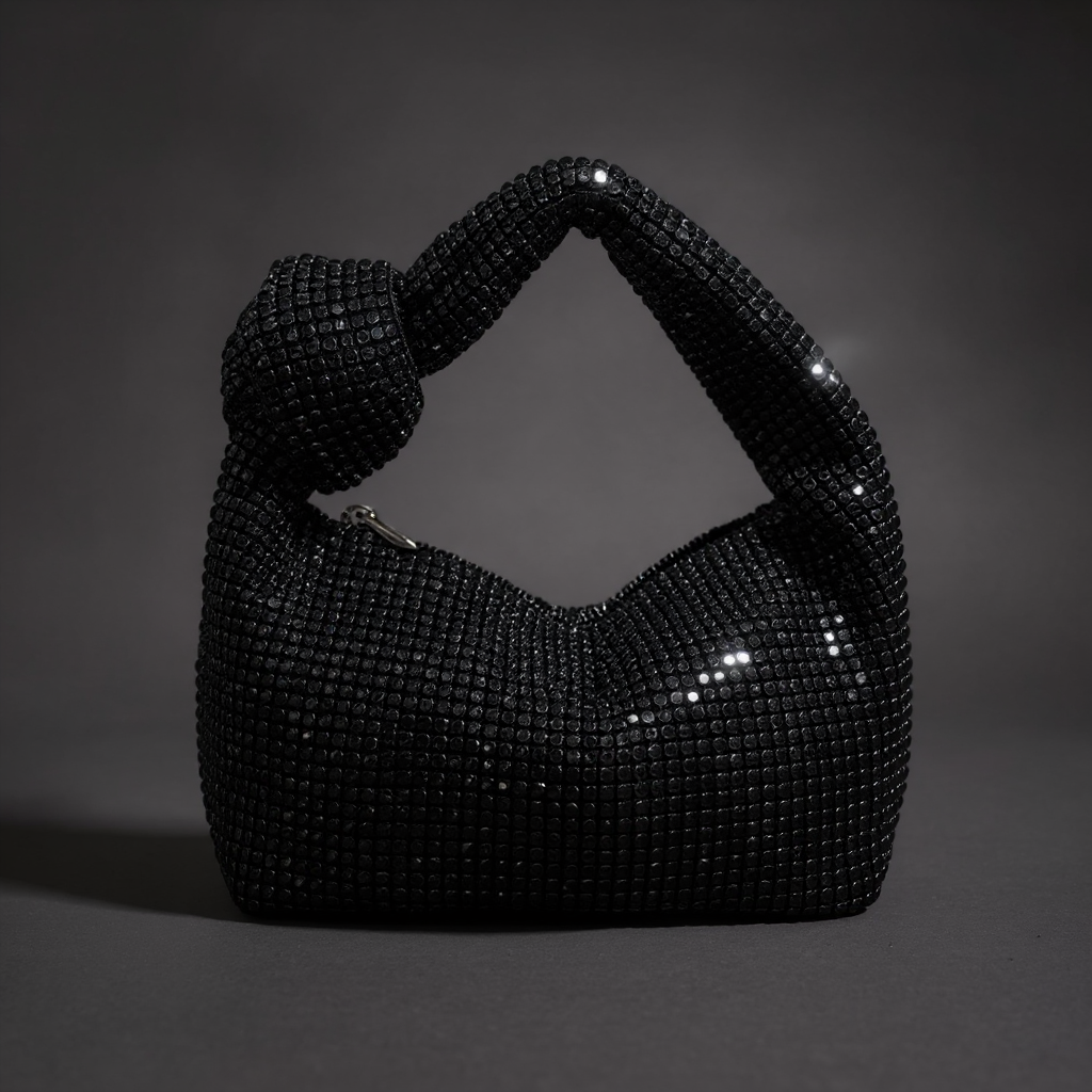 Kylie Knot-Handle Mini Bag