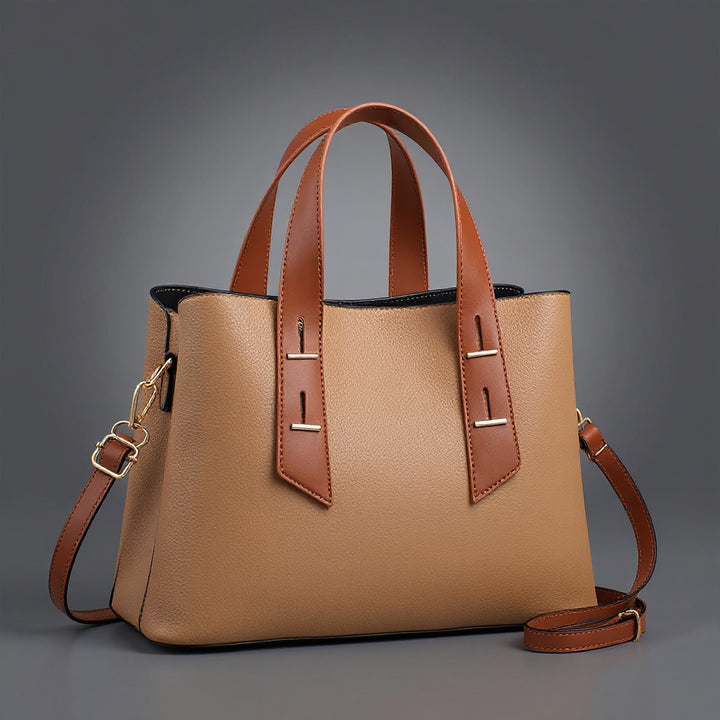 Lucia Pebbled Leather Tote
