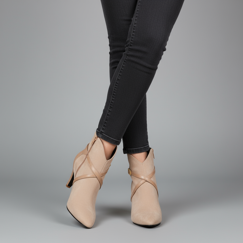 Penelope Pointed-Toe Ankle Boot