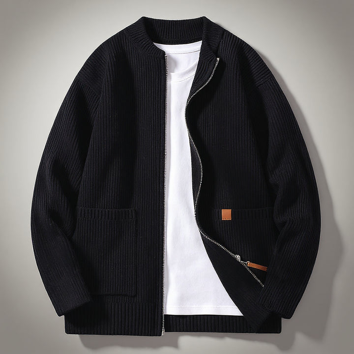 Charlie Ribbed Knit Cardigan