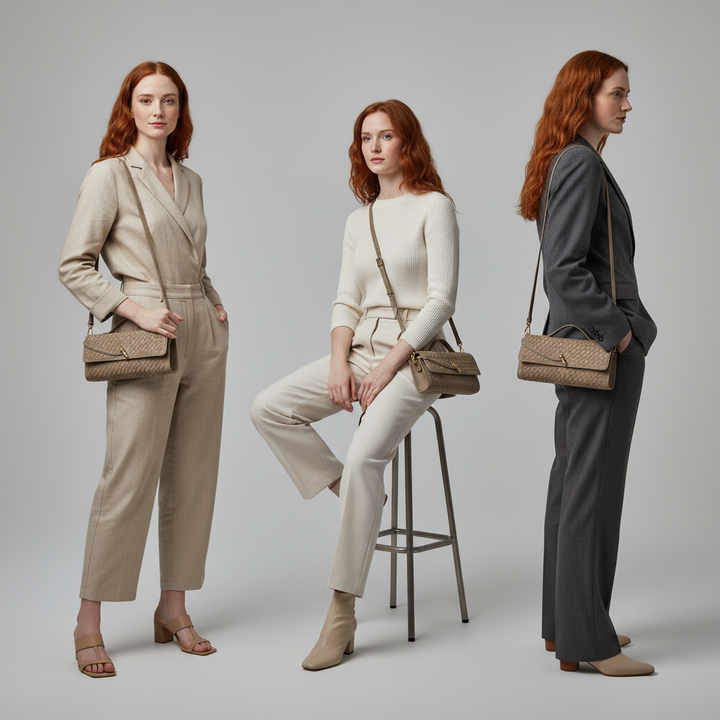 Winona Woven Crossbody Bag
