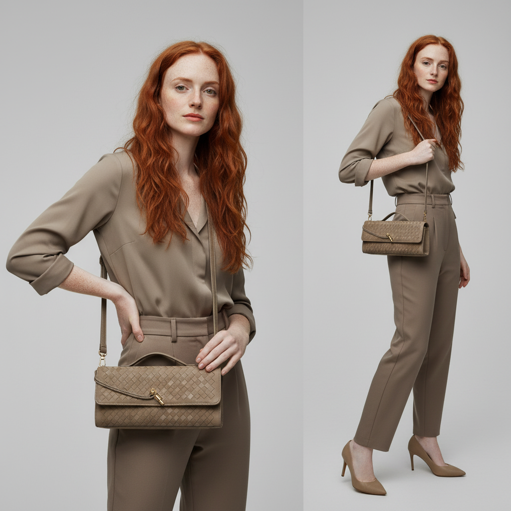 Winona Woven Crossbody Bag