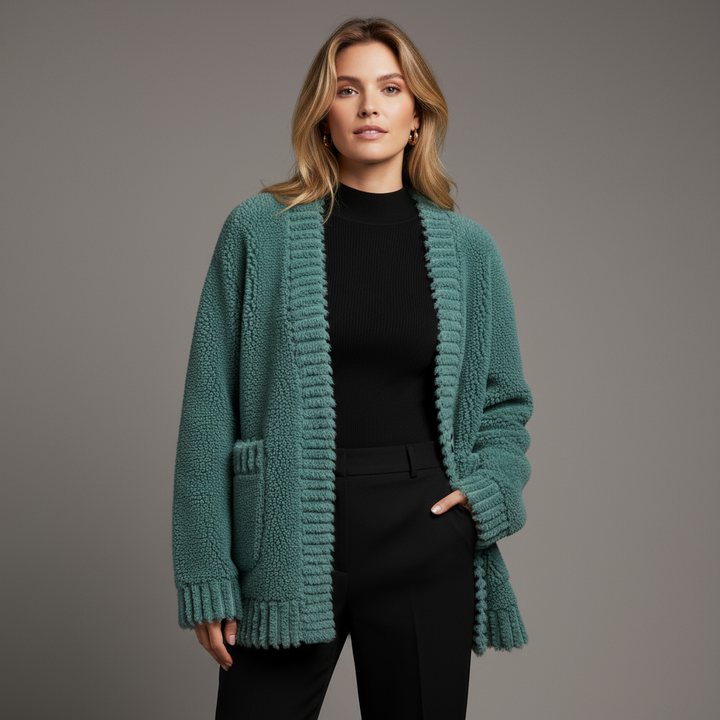 Wynne Alpaca Wool Cardigan