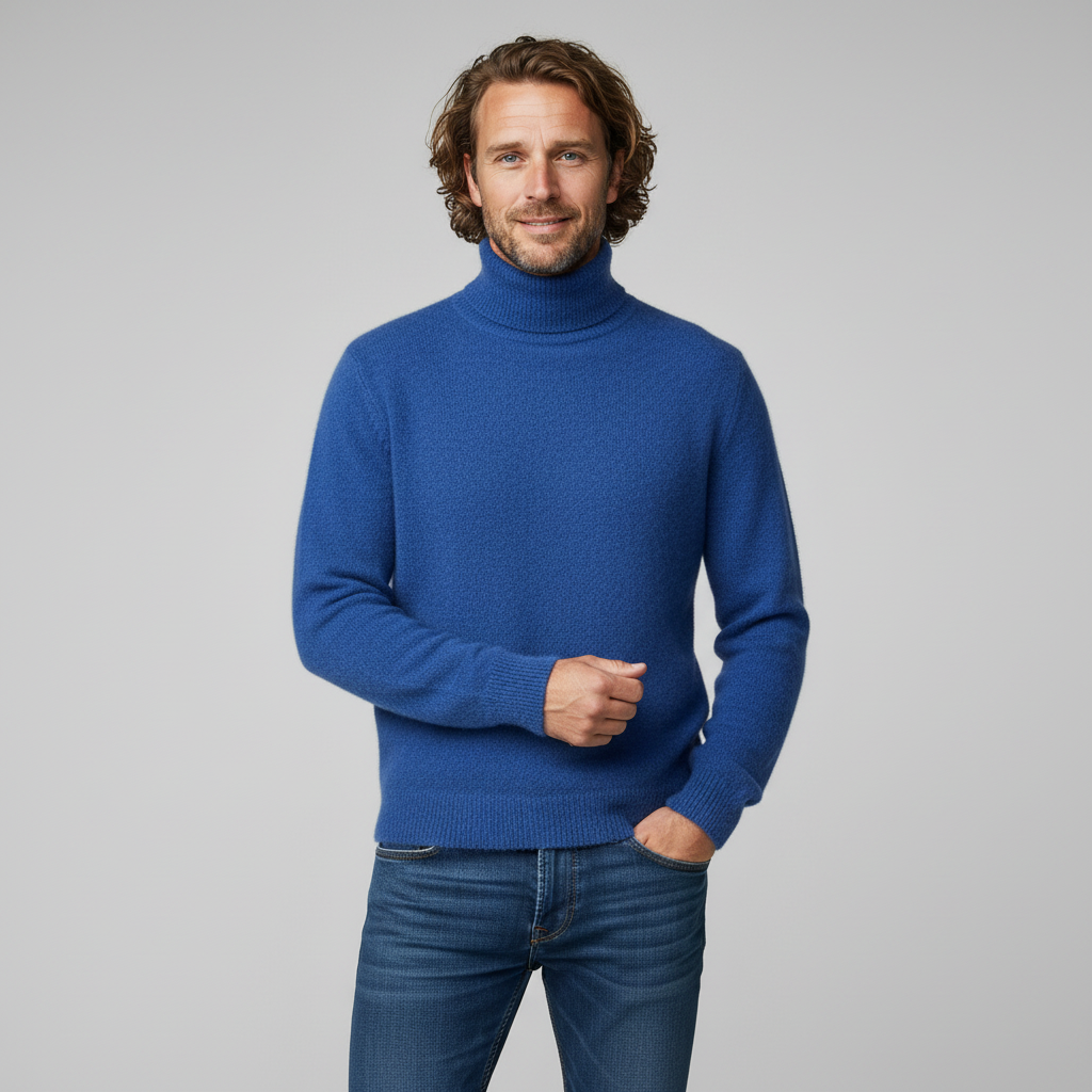 Woodfield Tailored Wool Turtleneck