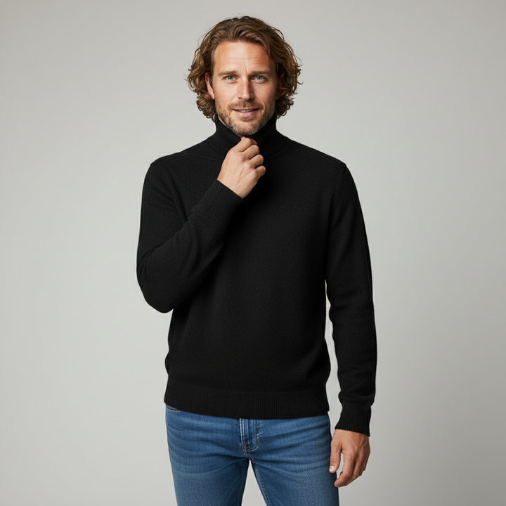 Woodfield Tailored Wool Turtleneck
