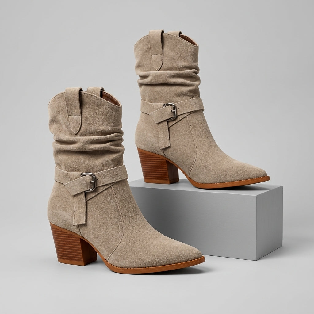 Reese Slouch Buckle Boot
