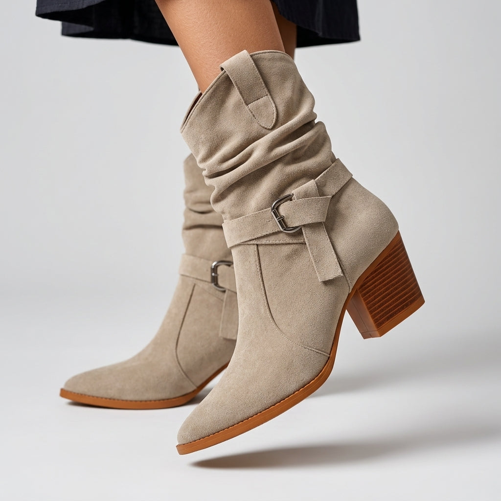 Reese Slouch Buckle Boot