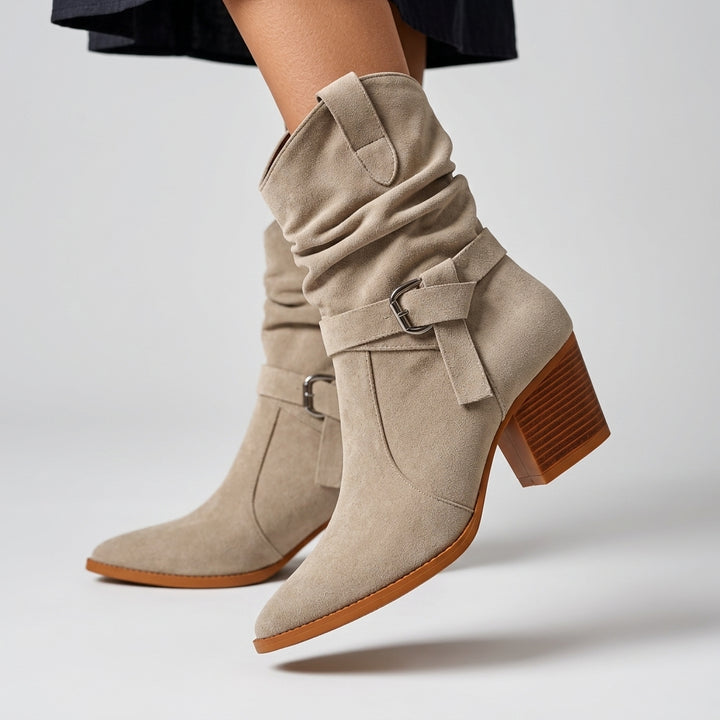 Reese Slouch Buckle Boot