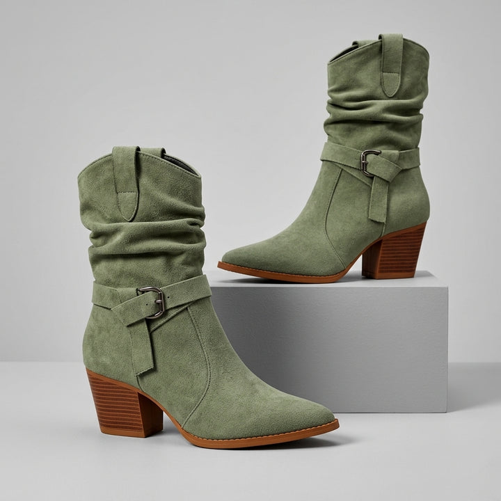 Reese Slouch Buckle Boot