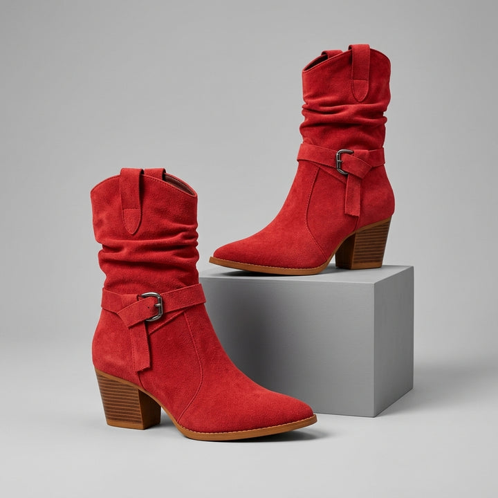 Reese Slouch Buckle Boot